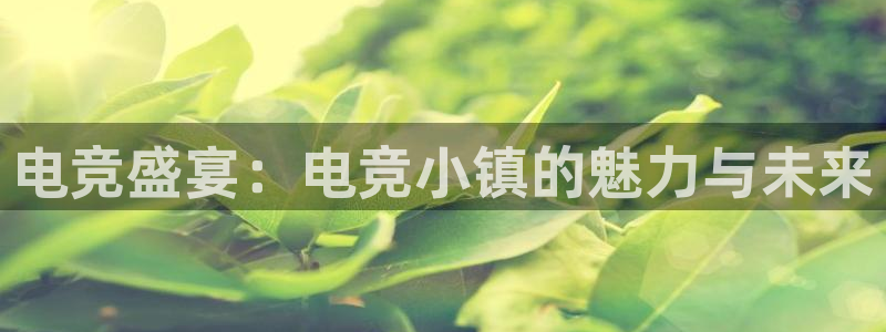 必赢电竞：电竞盛宴：电竞小镇的魅力与未来