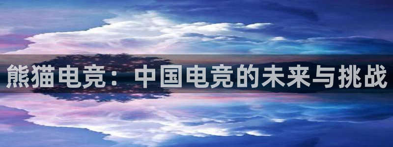 必赢电竞最新比赛：熊猫电竞：中国电竞的未来与挑战