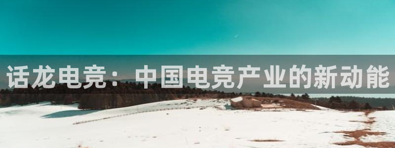 必赢电竞最新比赛：话龙电竞：中国电竞产业的新动能